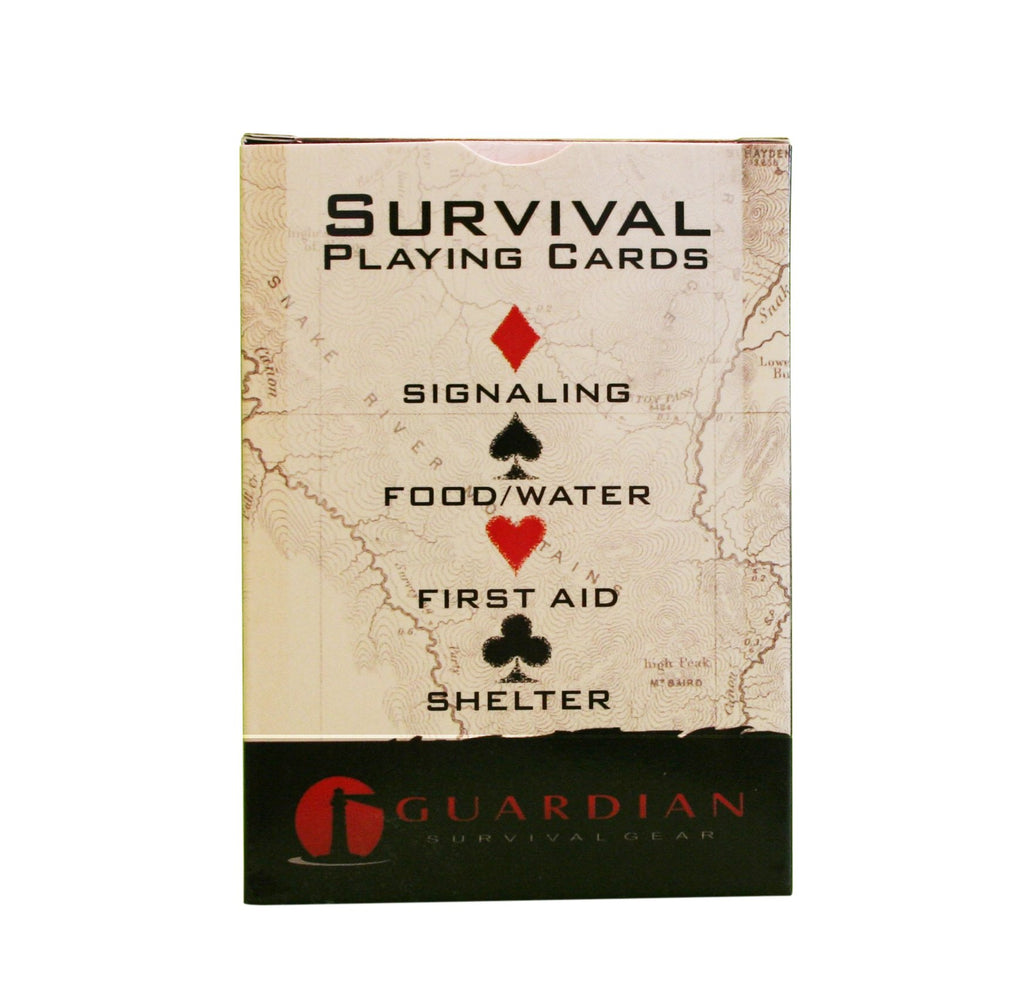 Deck of Survival Playing Cards - Black Cock Survival