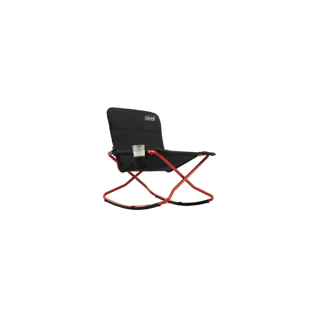 Camping And Outdoor Coleman Cross Rocker Chair Black
