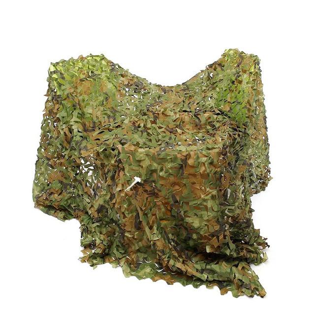 4x5m 2x3m Military Camouflage Net / Shade Mesh - Black Cock Survival