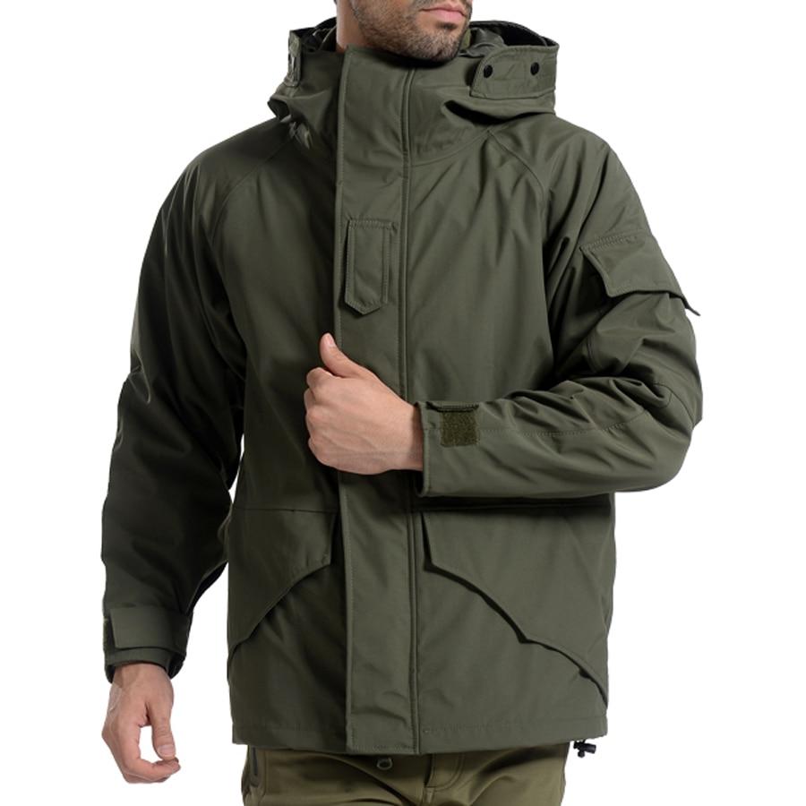 G8 Men's 2in1 Jacket / Waterproof Outwear - Black Cock Survival