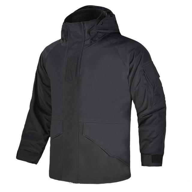 G8 Men's 2in1 Jacket / Waterproof Outwear - Black Cock Survival