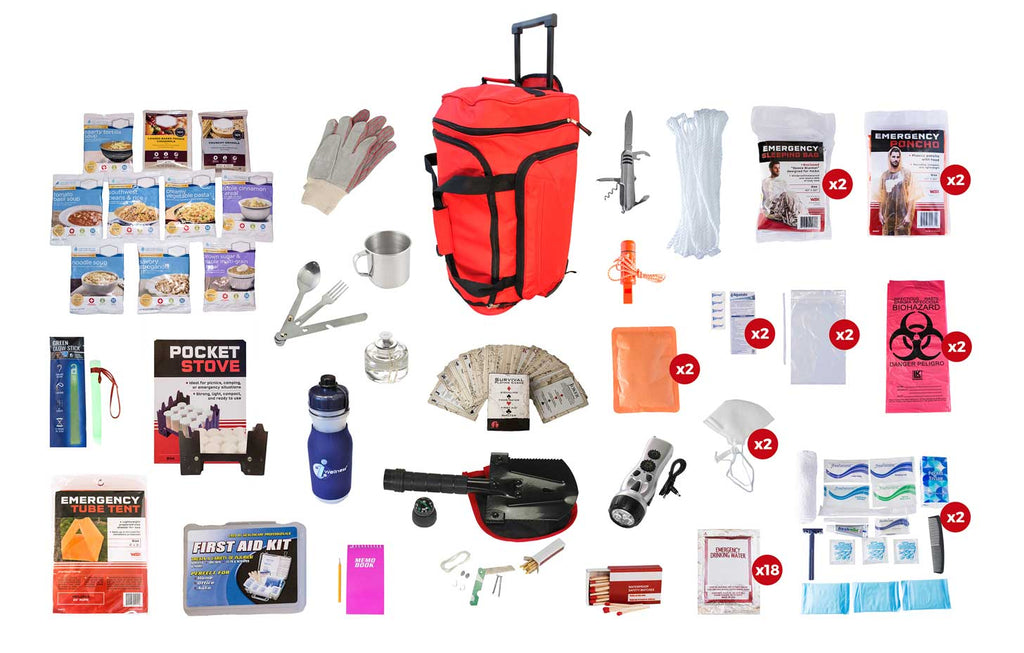 Deluxe Food Storage Survival Kit (14 Day) - Black Cock Survival