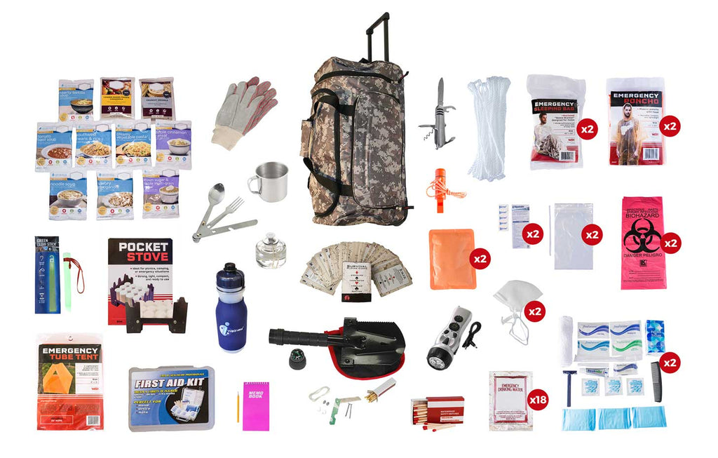 Deluxe Food Storage Survival Kit (14 Day) - Black Cock Survival