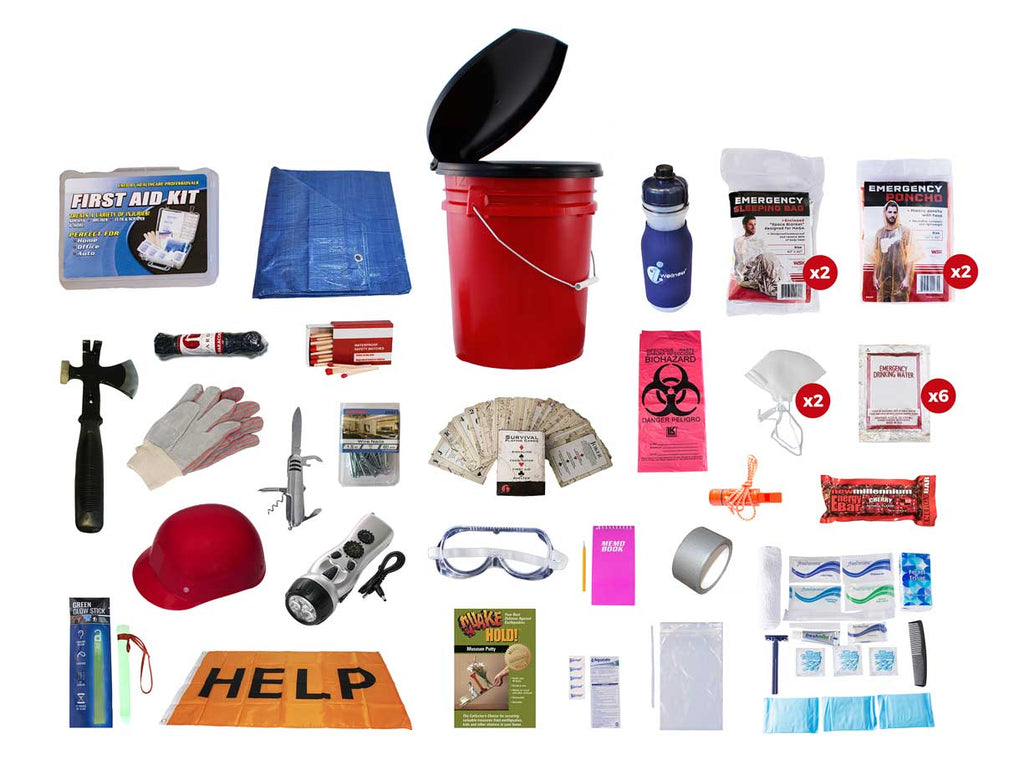 Earthquake Emergency Kit - Black Cock Survival