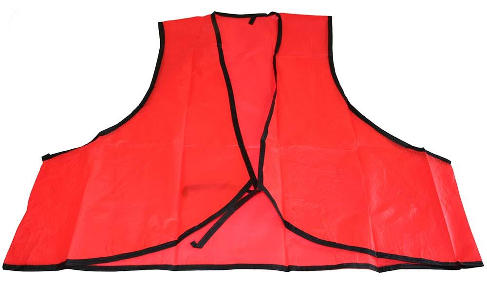 Vinyl Safety Vest - Black Cock Survival