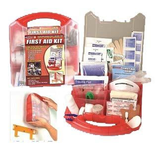 183 Piece First Aid Kit - Black Cock Survival