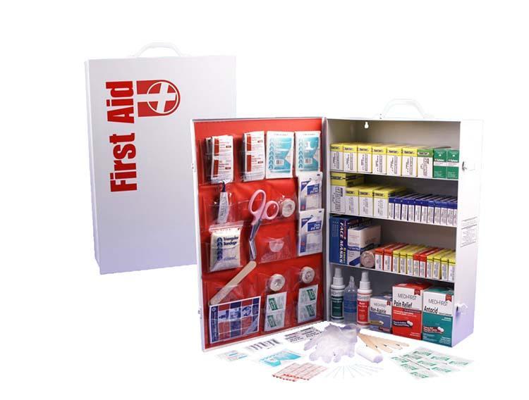 4-Shelf First Aid Cabinet - Black Cock Survival