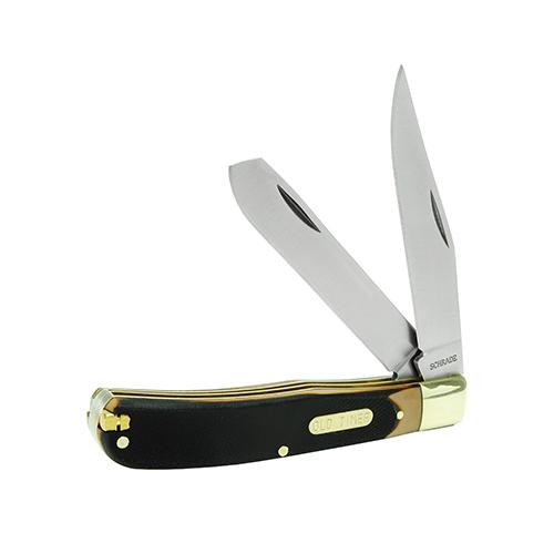 Old Timer Bearhead Multi-Blades 3.25 in Blade Delrin Handle - Black Cock Survival