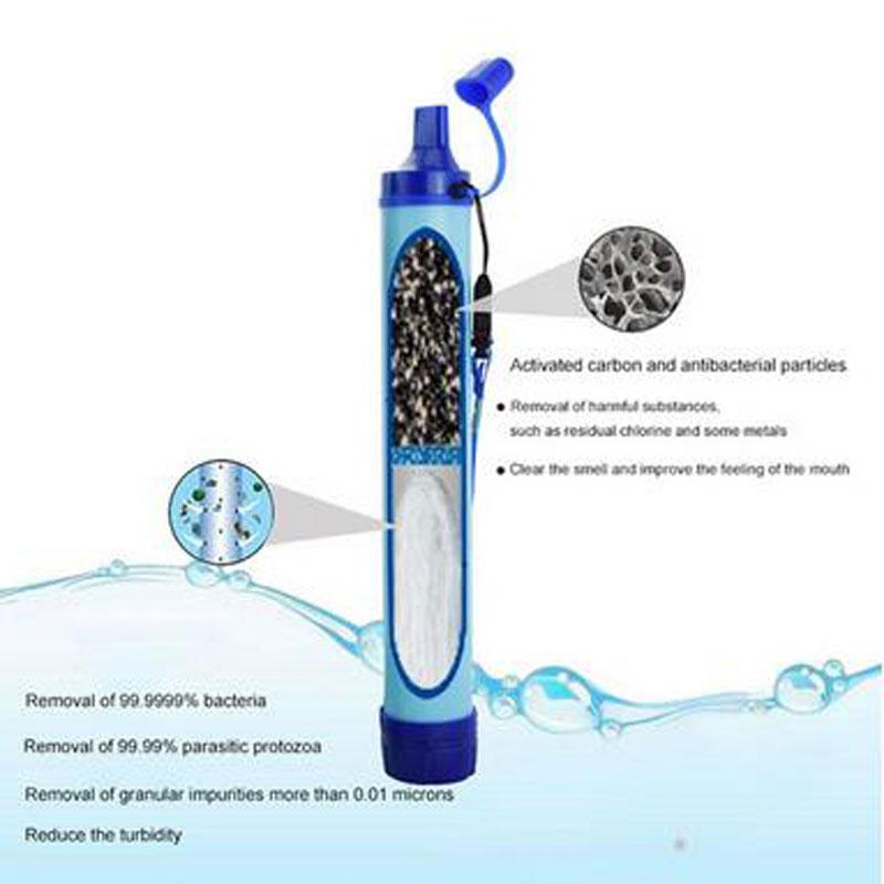 Aqua Straw Personal Water Filter (1000 Liter) - Black Cock Survival