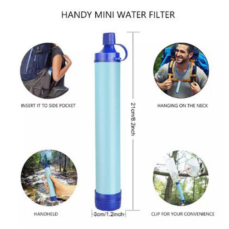 Aqua Straw Personal Water Filter (1000 Liter) - Black Cock Survival