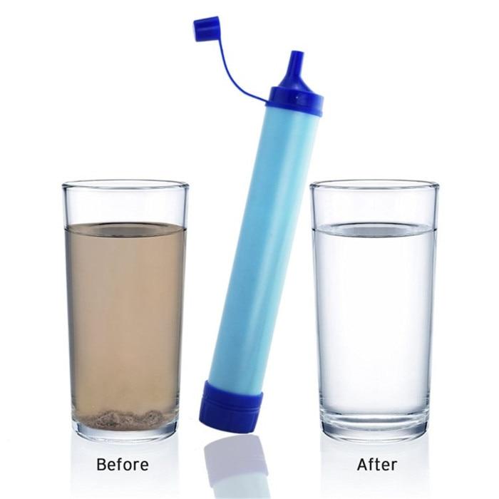 Aqua Straw Personal Water Filter (1000 Liter) - Black Cock Survival