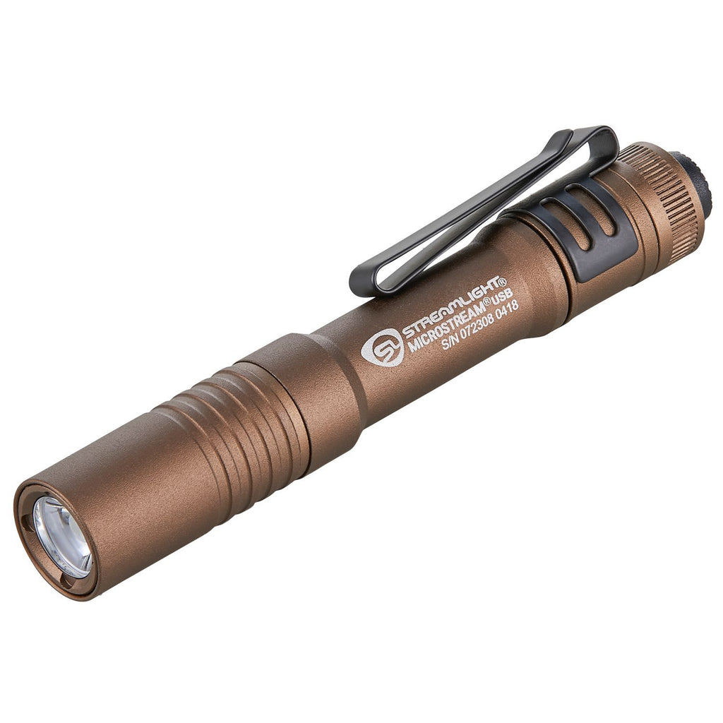 Streamlight MicroStream Pocket Sized USB Recharge Flashlight - Black Cock Survival