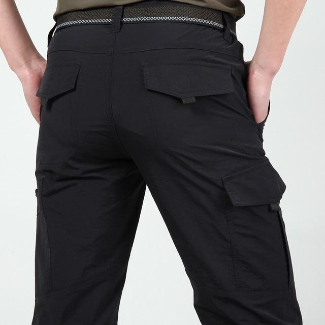 Men's Lightweight Tactical Pants Waterproof - Black Cock Survival
