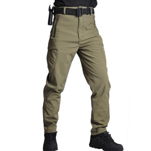 Shark Skin Soft Shell Waterproof Windbreaker Tactical Jacket - Black Cock Survival