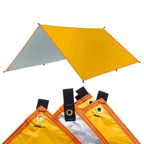 4x3m or 3x3m Waterproof Tarp By Top Lander - Black Cock Survival