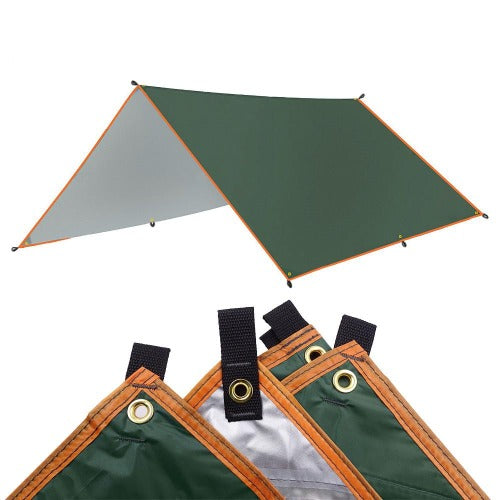 4x3m or 3x3m Waterproof Tarp By Top Lander - Black Cock Survival