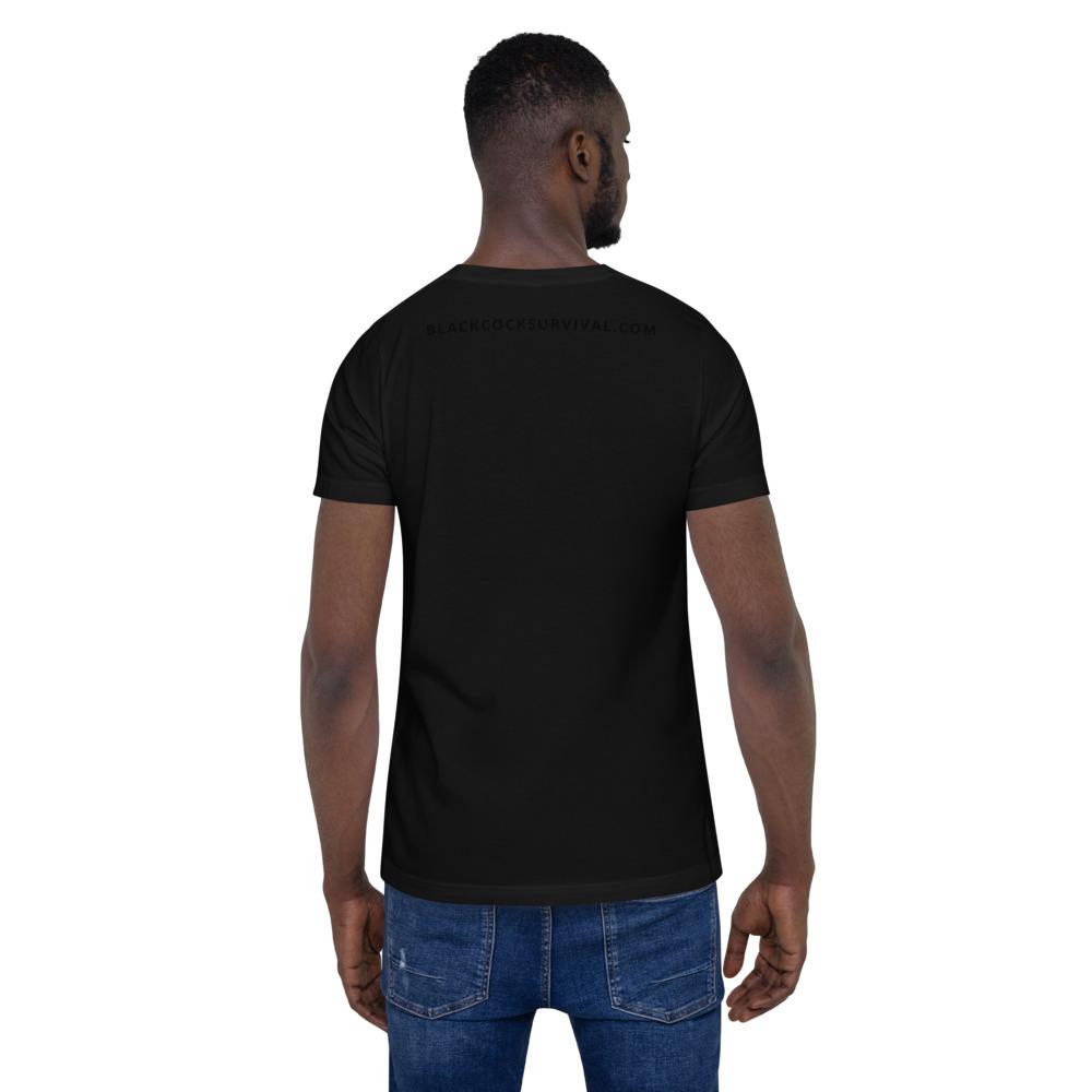 Short-Sleeve Unisex T-Shirt - Black Cock Survival