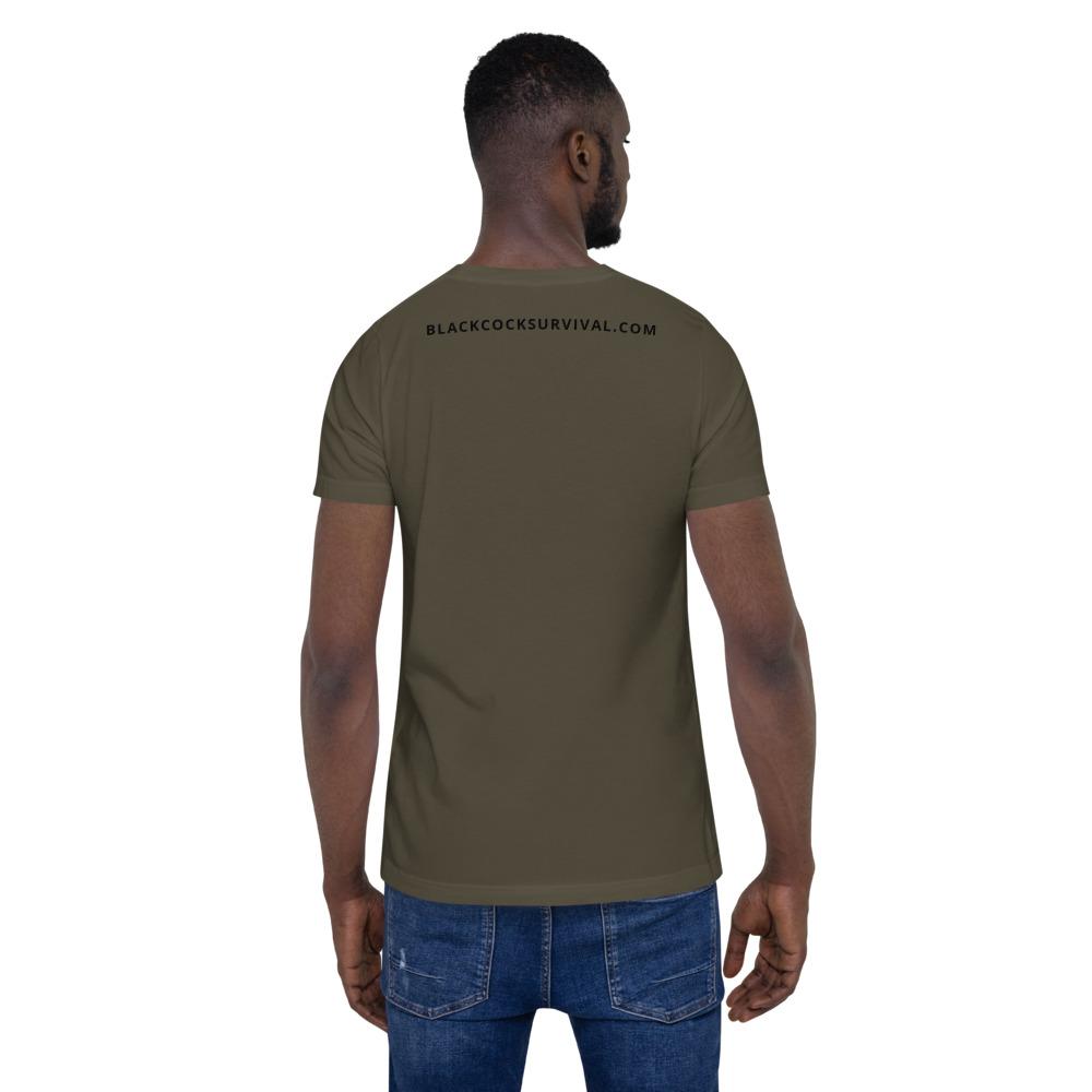 Short-Sleeve Unisex T-Shirt - Black Cock Survival