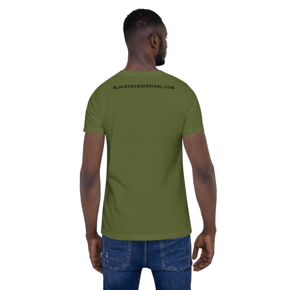 Short-Sleeve Unisex T-Shirt - Black Cock Survival