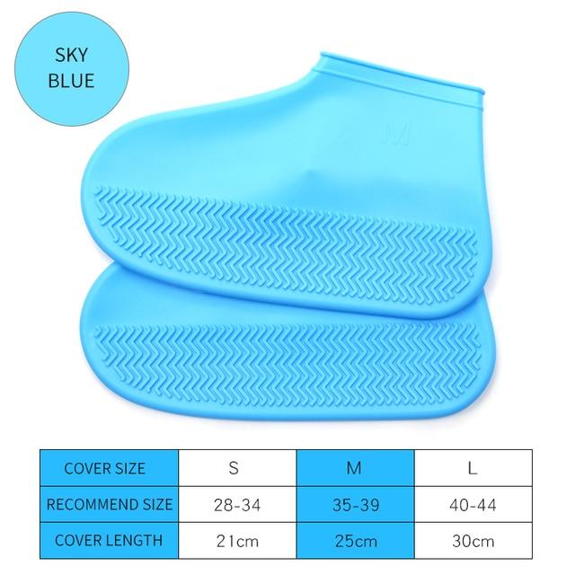 Silicone Shoe Covers Multiple colors - Black Cock Survival