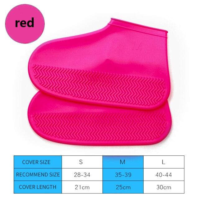 Silicone Shoe Covers Multiple colors - Black Cock Survival