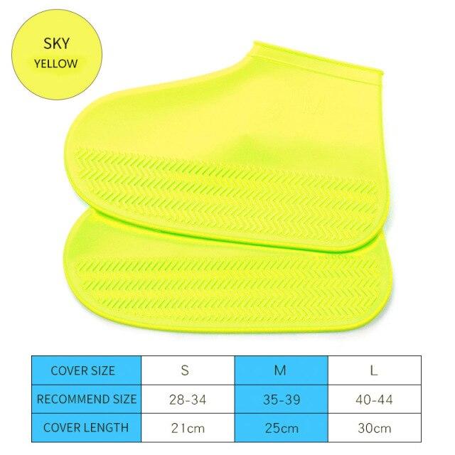 Silicone Shoe Covers Multiple colors - Black Cock Survival