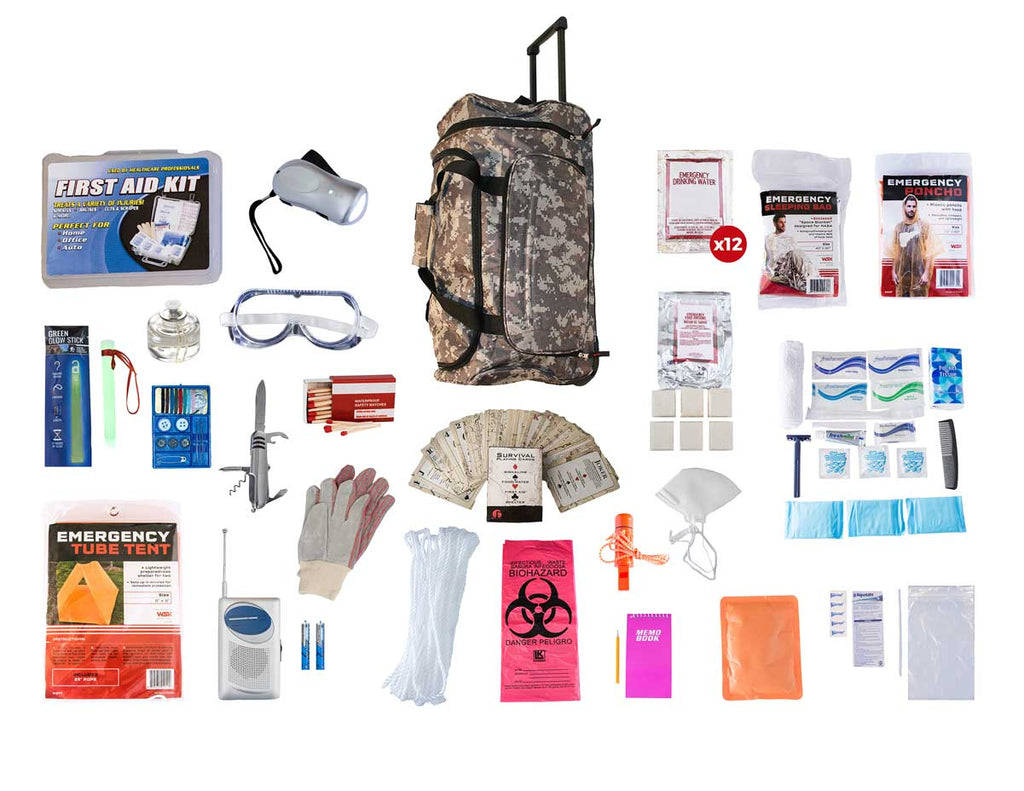 1 Person Elite Survival Kit (72+ Hours) - Black Cock Survival