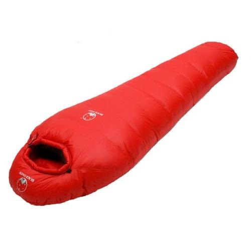 Very Warm White Goose down filled Adult Mummy style Sleeping bag Fit for Winter Thermal 4 kinds of thickness Camping Travel - Black Cock Survival